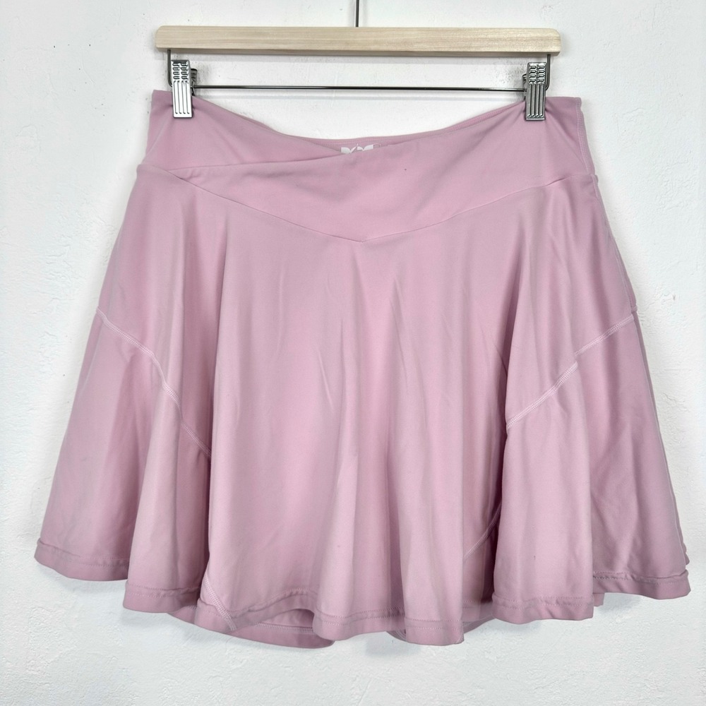 Popflex Exquisite Skort Size 1X Pink Tennis Activewear Athleisure Athletic